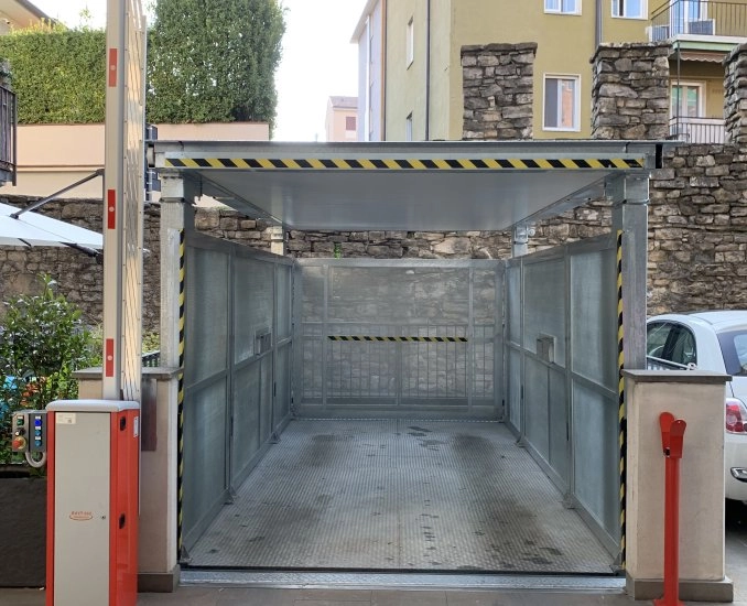 Montauto carlift sagitta s tetto coibentato insulated roof cmc parklift